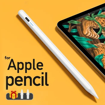 Для Apple Pencil Дисплей Питания с Отклонением Ладони Ipad Ручка-карандаш Для Аксессуаров iPad 2022 2021 2020 2019 2018 Pro Air Mini Stylus