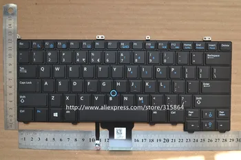 Новая клавиатура lapotp с подсветкой США для Dell e7440 e7420 e7240 Английский черный
